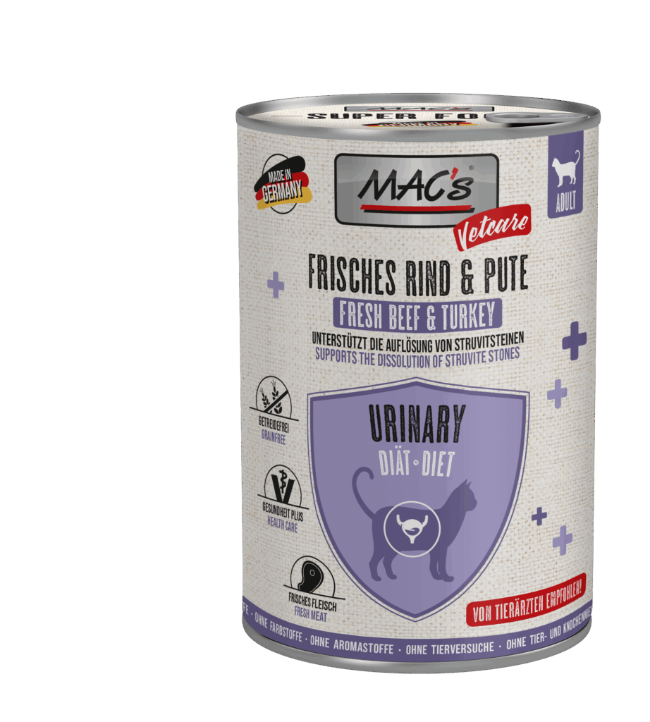 MacS Cat Vetcare Urinary Rind &amp; Pute 400G