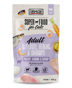 MAC's Katze Pouch Geflügel, Hering & Shrimps
