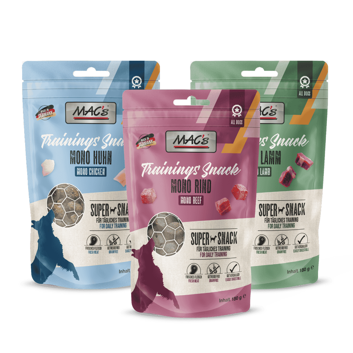 MAC's Trainingssnacks