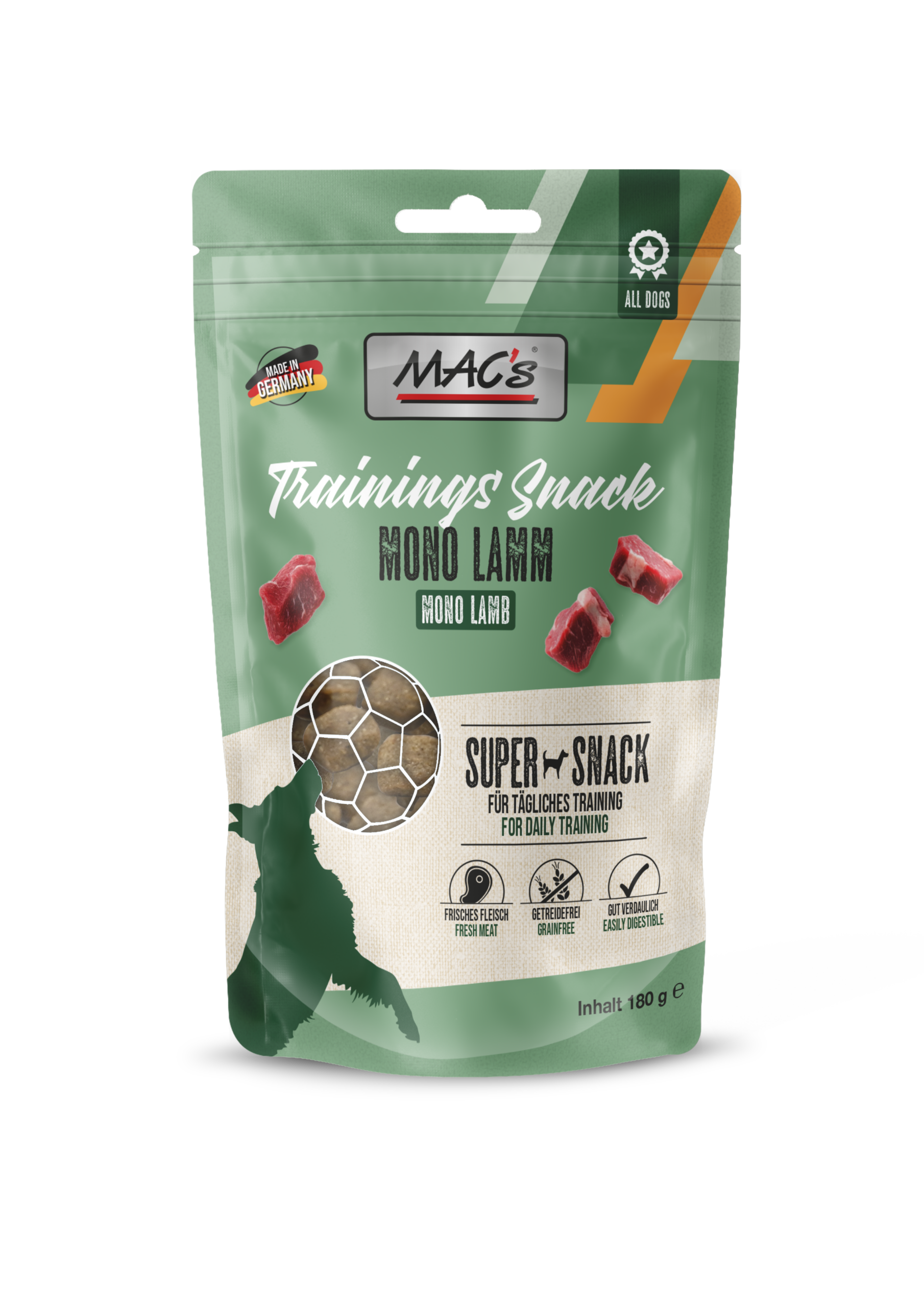 MACs Trainingssnack Lamm