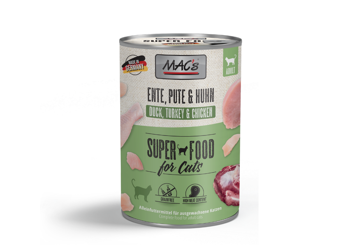Katze Dose - Ente, Pute & Huhn