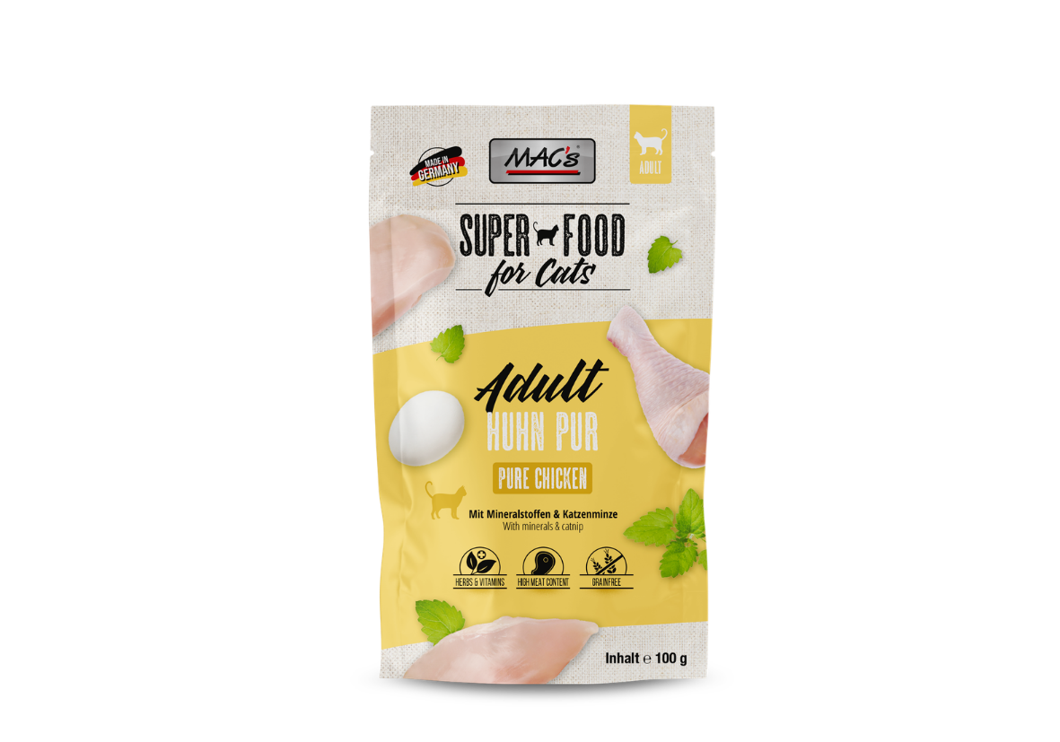 Katze Pouch - Huhn Pur
