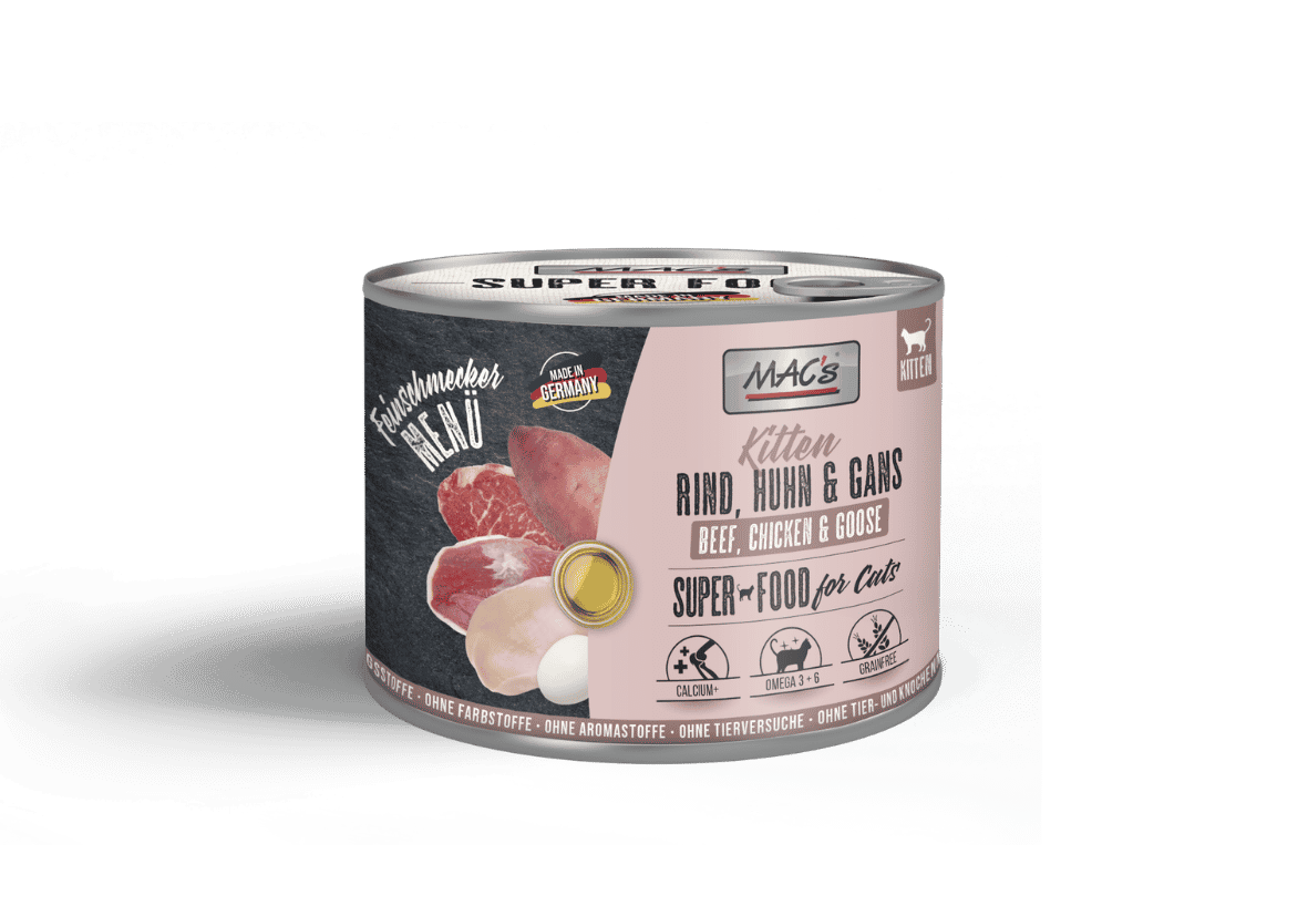 Kitten Feinschmecker - Rind, Huhn und Gans